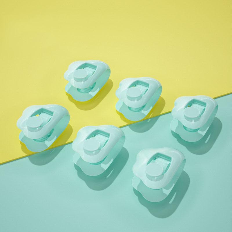 6 шт., зажимы для одеяла в форме облака, зажимы, крепления без иглы, безопасный бытовой фиксатор простыни