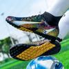 Football Shoes Men/Women's Football Boots Short -Nail High-top Socks Make Capital Outdoor Children Football Sneakers