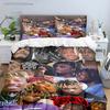 Fashion Hip-hop Singer J-Juice WRLD Bedding Set Single Twin Full King Size Musical Genius Bed Linen Adults Teens Bedroom Gift