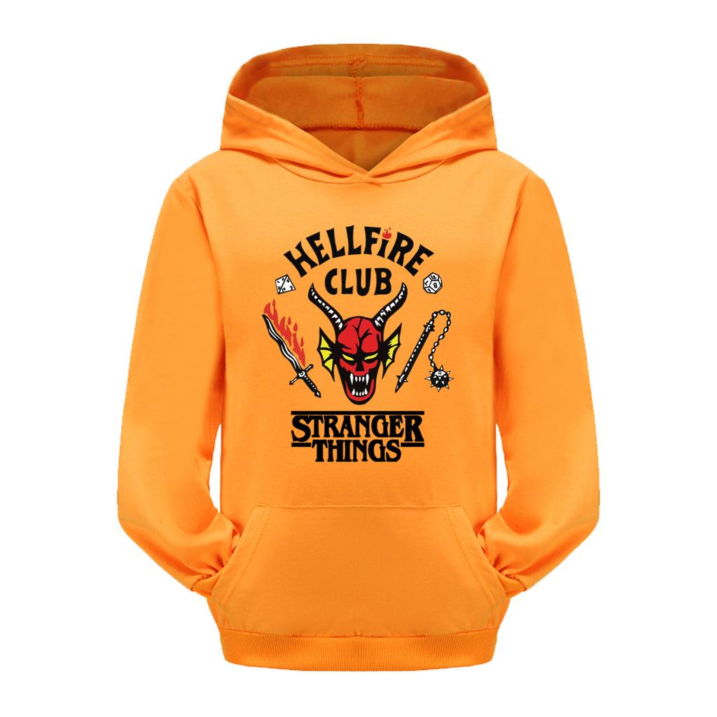 Очень странные дела, Худи с капюшоном, Повседневный комплект с худи для детей