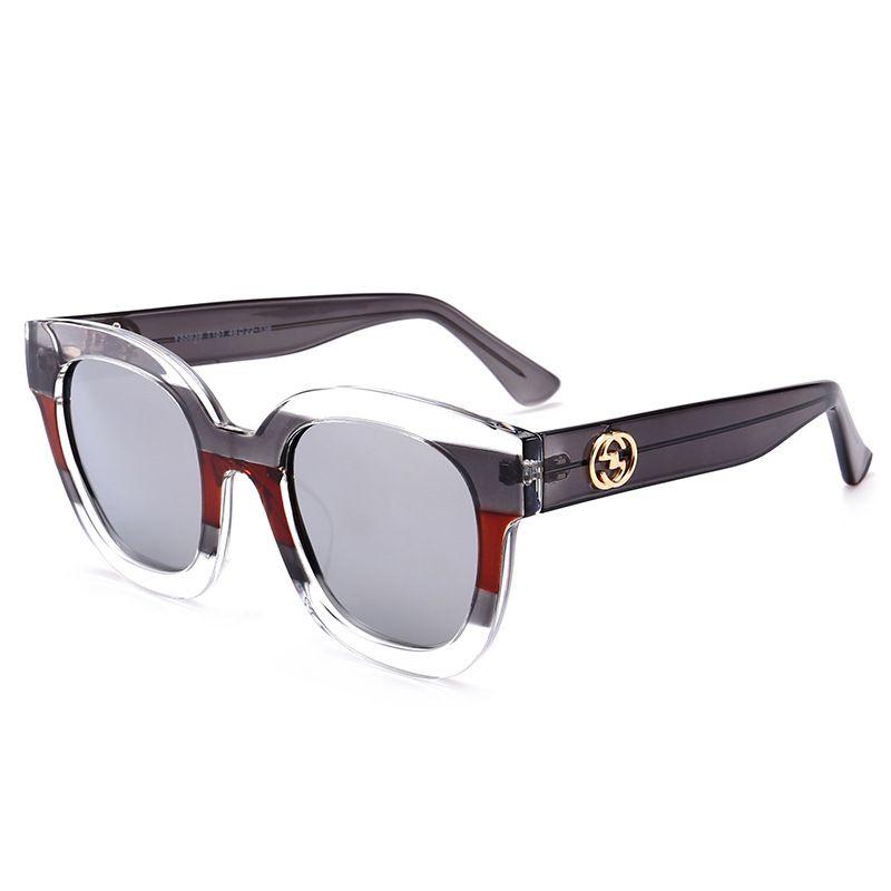 Fashion Luxury Large Square Uv Protection Sunglasses For Women