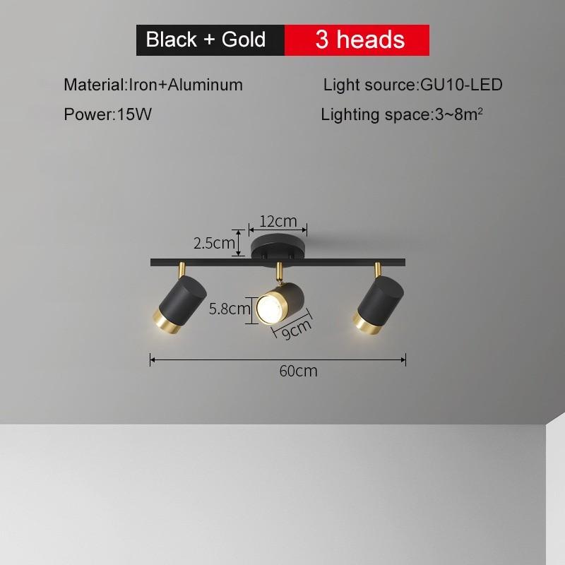 Украшение для дома, гостиной, светодиодная фоновая лампа, простое освещение для магазина, ресторана, светодиодный прожектор, современный потолочный точечный светильник