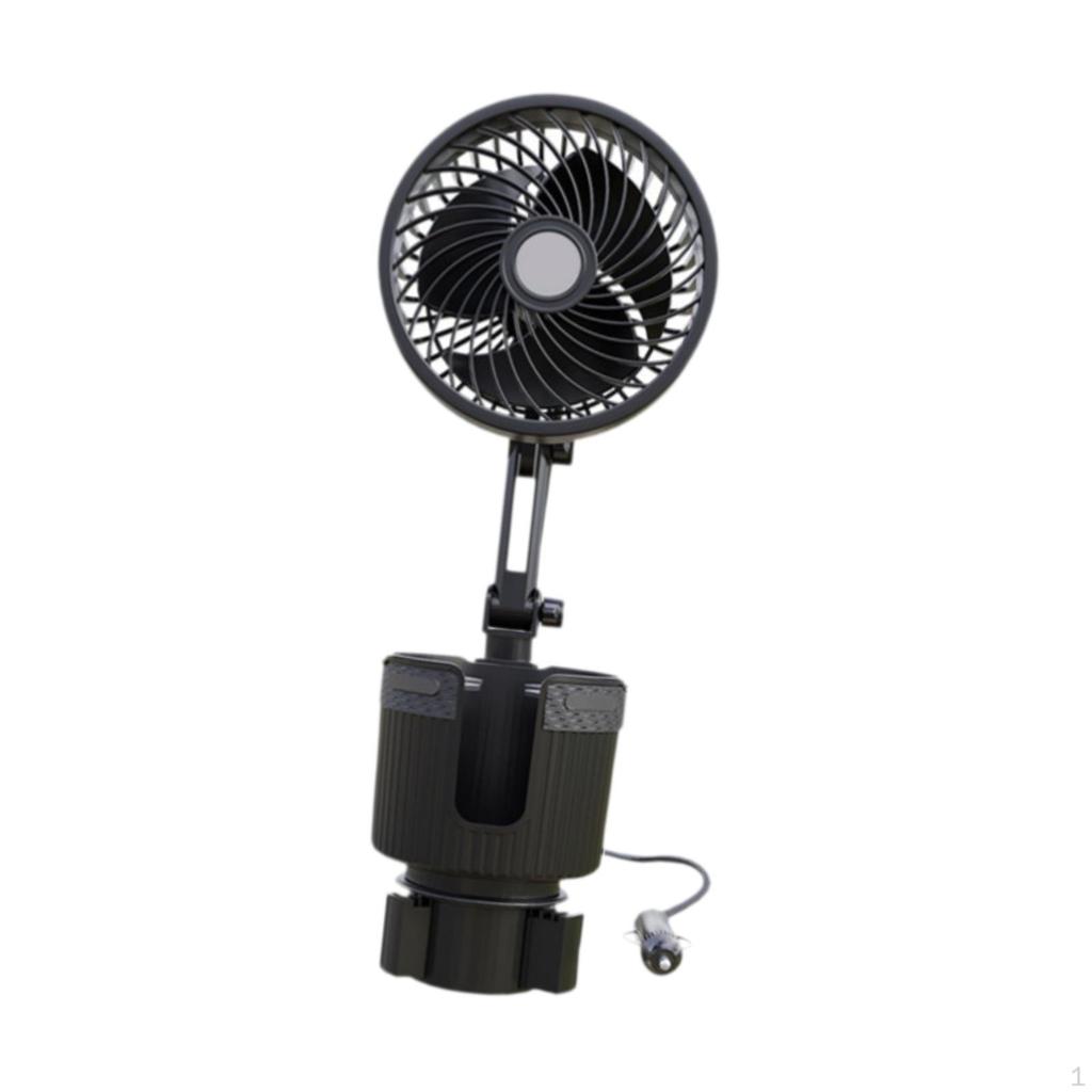 Car Cup Holder Lighter Expander Fan Stable Drink Adapter And Strollers