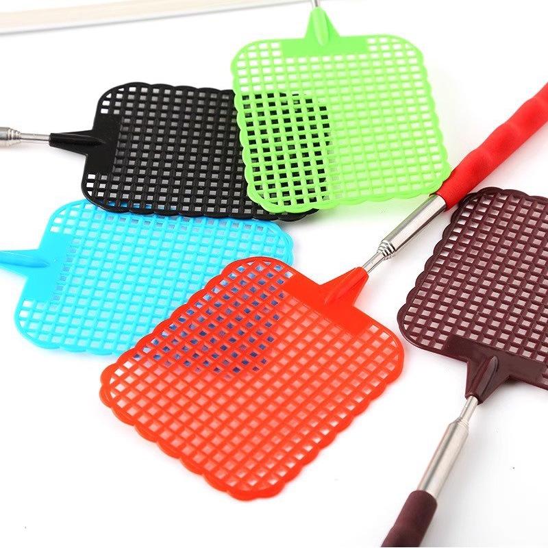 Телескопическая мухобойка: Летнее средство от комаров и мух, помощник в уборке дома.