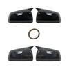 For Mitsubishi Lancer X 10 EX EVO 2008-2012 Side Door Rearview Mirror Cover Trim Shell Sticker Car Styling Accessories Auto Part