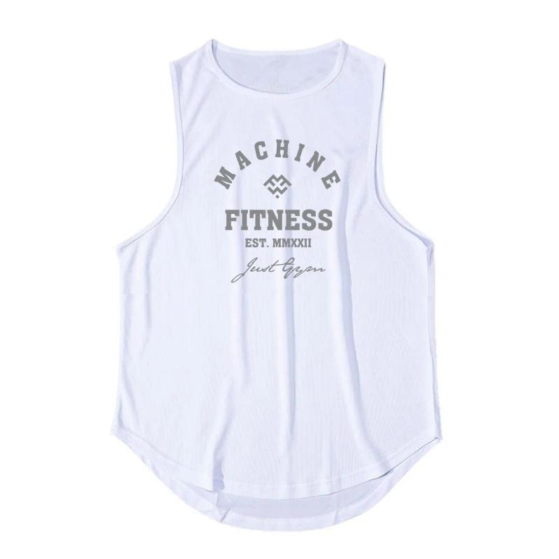 Muscleguys Тренировочные майки без рукавов для мужчин, жилеты для бега, одежда для зала, сетчатые спортивные майки, майка-стрингер для бодибилдинга и фитнеса
