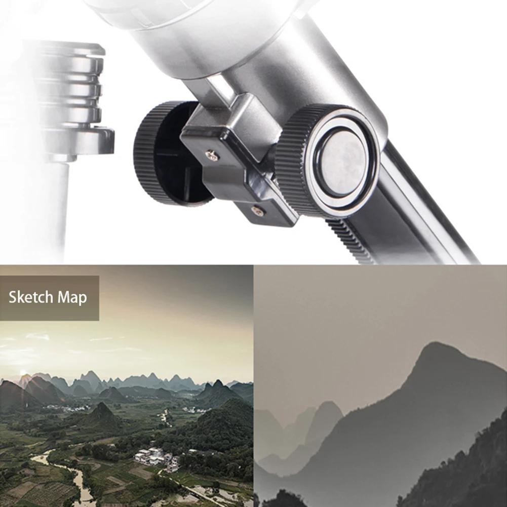 Высокое увеличение Профессиональный астрономический телескоп Детский эксперимент Монокуляр Бинокль для наблюдения за звездами Учебные пособия