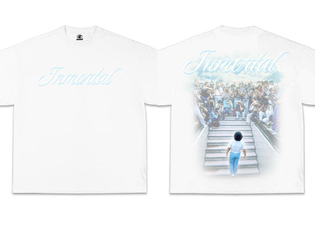 Maradona Big Face Print Men T-shirts Oversized Y2k Casual Cotton Street Hip Hop Short Sleeve Male Top Breathable Comfort Clothes