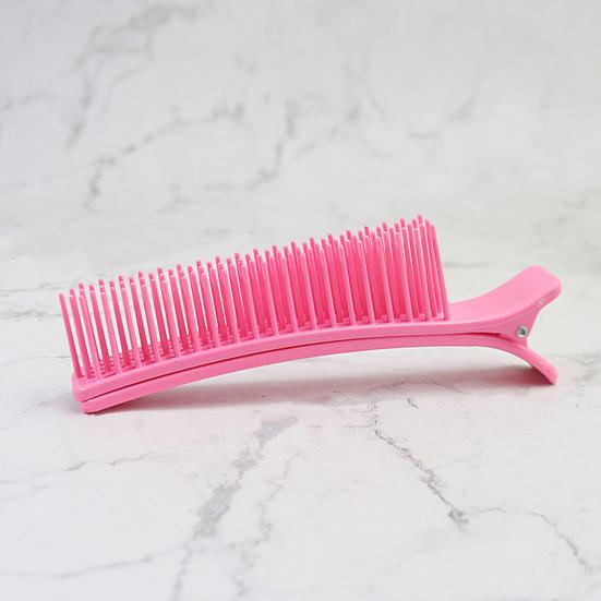 1/2/3/4Pcs Hair Sectioning Grip Clips Professional Hair Stylist Clip Hair Parting Comb Clips for Salon Hair Cutting Coloring