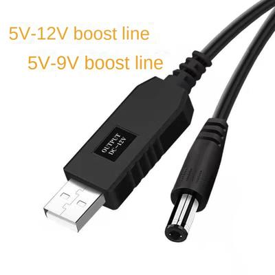 USB к DC Wi-Fi к Powerbank DC 5 В до 9 В/12 В Кабель питания Новый повышающий преобразователь кабеля