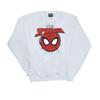 Womens/Ladies Spider-Man Logo Head Sweatshirt