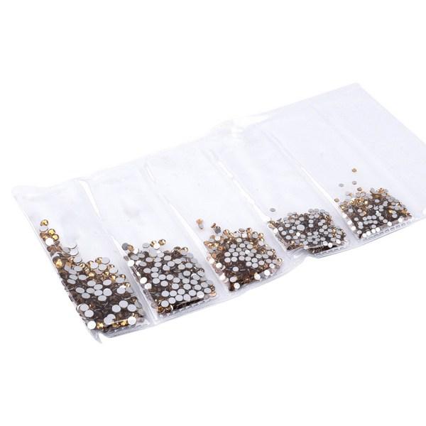 Saracen Nail Parts Wonder Crystal Deco Stone Set, 11 Brown, 1 Set