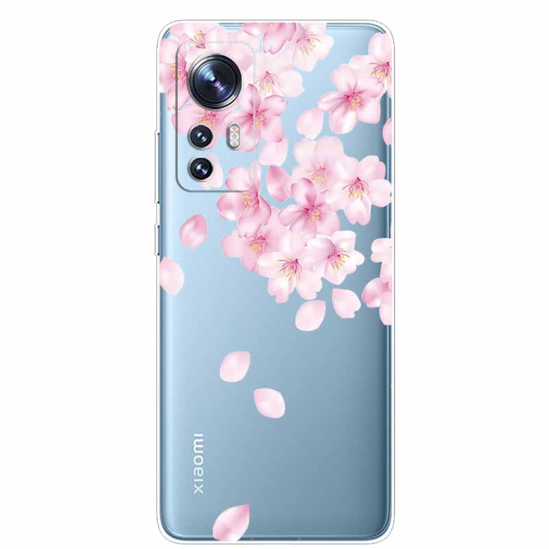 For Xiaomi 12T Case Clear Bumper Soft TPU Phone Cases for Xiaomi 12T Pro 5G Silicone Cover 6.67'' 12 T Transparent Slim Fundas