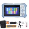 9 In 1 Optic Fiber Cable Tester APC OTDR with Optical Power Meter Visual Fault Locator Line Finding Event Map 100‑240V