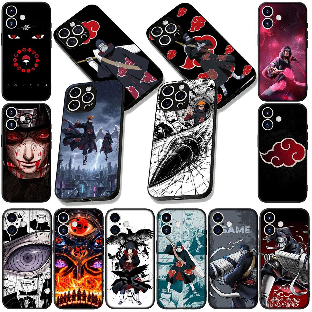 Cover for Samsung Galaxy S25 S24 S23 FE Plus Ultra S7 Edge A16 A15 5G s25+ Phone Case KISAME Uchiha Itachi Narutos Pain Akatsuki