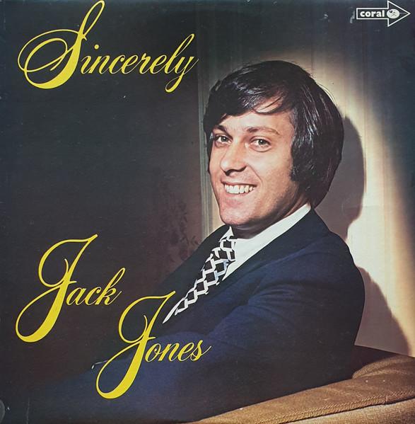 Виниловая пластинка JACK JONES Sincerely CPS89 MCA Coral 1974 UK Джаз Б/у