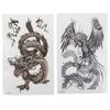 Body Arm Leg Waterproof Temporary Sticker Dragon Phoenix Art Sticker