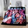 Одеяло Karol G Singer HD с 3D печатью, мягкое одеяло для дома, спальни, кровати, дивана, пикника, путешествия, офиса, чехол для отдыха, детское одеяло