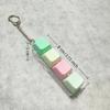 Keycap Fidget Keychain 2/3/6/9 Keys Decompression Toy Relaxing Pinch Toy  Adult