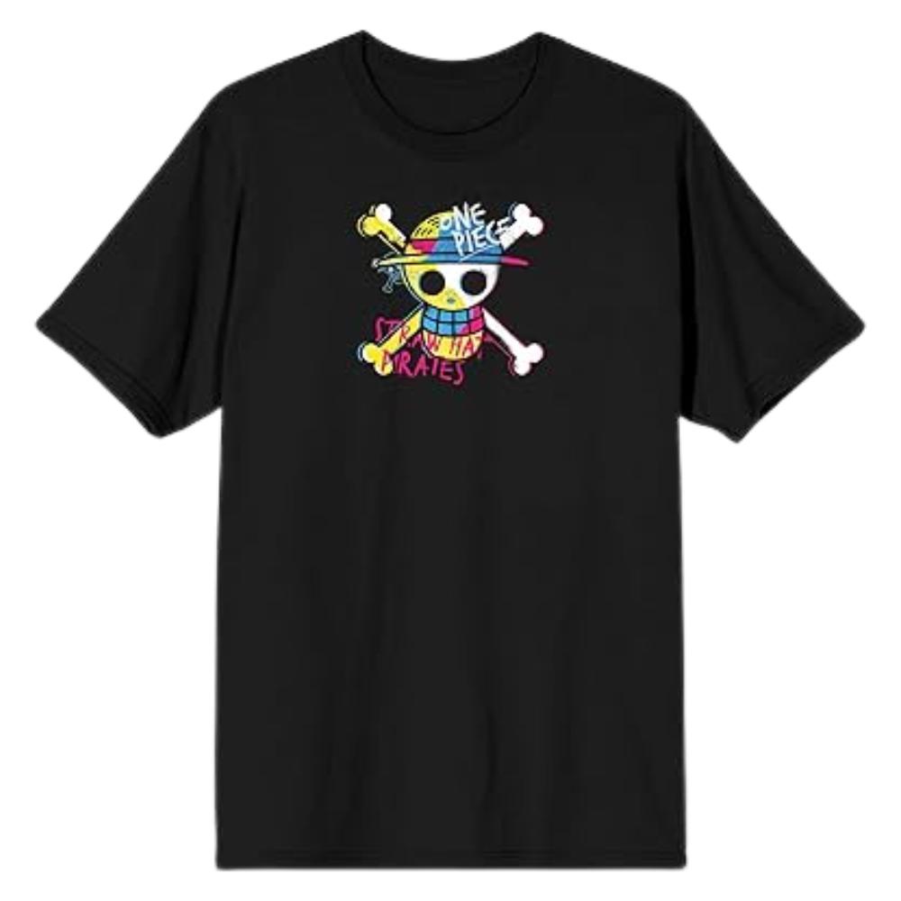 Аниме Персонаж One Piece Графическая Хлопковая Унисекс Рубашка Мужская С Коротким Рукавом Y2k С Круглым Вырезом Футболка Модная Уличная Одежда