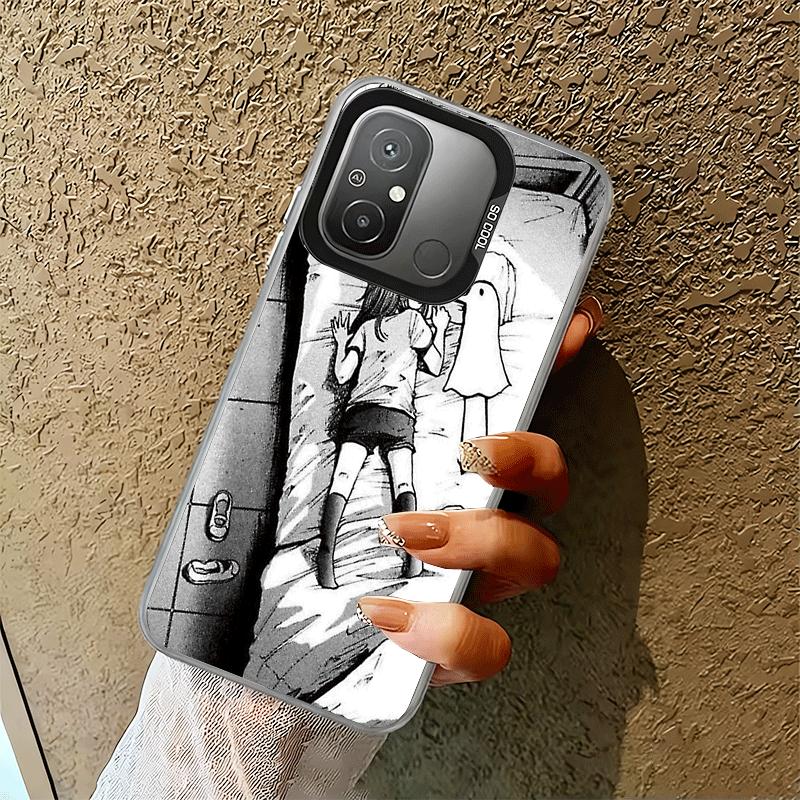 Ударопрочный чехол для телефона Oyasumi Punpun Anime для Xiaomi Poco X7 X6 X5 X3 Pro F7 Ultra M8 Redmi 15C 15 14C 13C 12C 10C 13 12 10