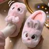 2025 New Furry Cotton Slippers: Non-slip, Warm & Cute for Women and Men - Perfect for Winter & Autumn