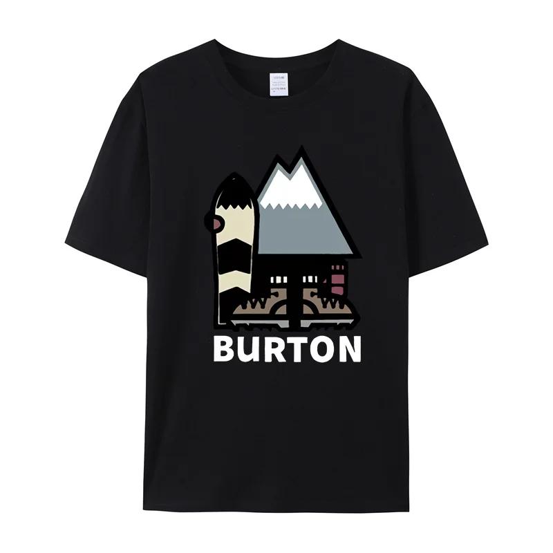 Футболка с логотипом Burton Snowboards Размеры S 5XL