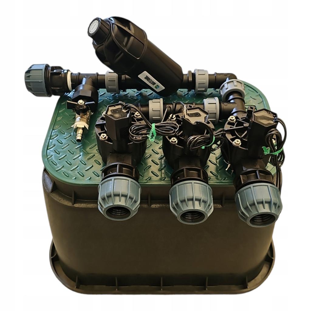 Rain Bird 3-Section Set: Collector with Filter and Compressor, Sump, Pe 25