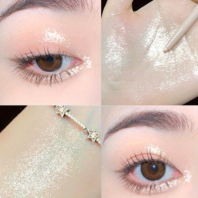 Матовый осветляющий карандаш для теней Lying silkworm Eyeliner Gem Pen Eyeliner Pen Concealer Pen Beige Skin Tone Smooth Contour Eye Shadow