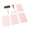 Rubber Carving Blocks for DIY Printmaking Crafts Soft Linoleum Block Stamp Making Kit for Beginners