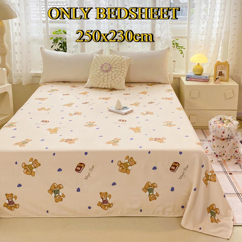 Приятные к коже матовые простыни, утолщенные, для односпальной и двуспальной кровати, простыни разных размеров для всех сезонов