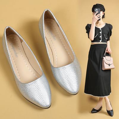 Мода 2025 Женские слипоны лодочки Женские элегантные сексуальные повседневные лоферы Женские базовые балетки из микрофибры с острым носком Женская обувь