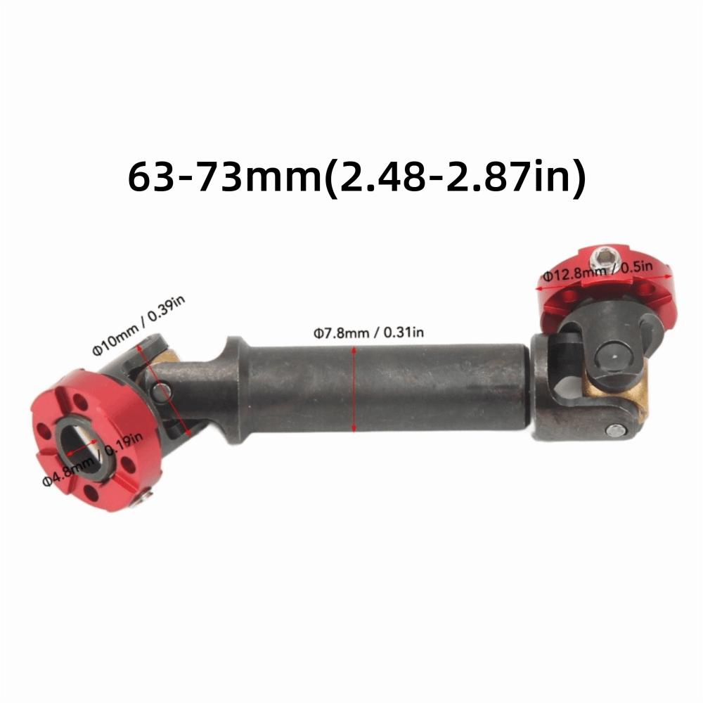 High Strength RC Drive Shaft Flange Head Transmission Axle CVD for TRX4/SCX10/R71 For RC Cars
