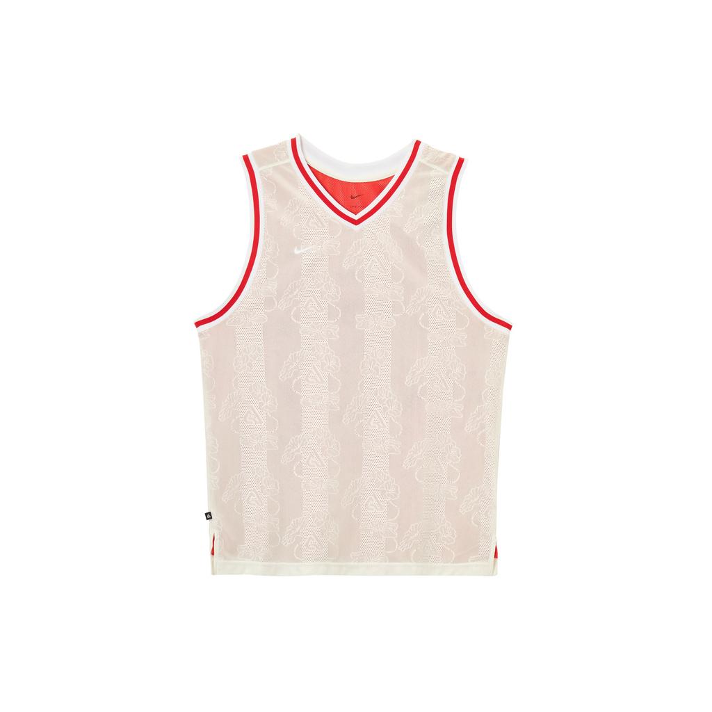 Nike Джерси для баскетбола Giannis Dri-FIT DNA с цветочным узором, дышащая, быстросохнущая, с логотипом, пуловер, мужская, джерси, парусиново-белая FZ0925133
