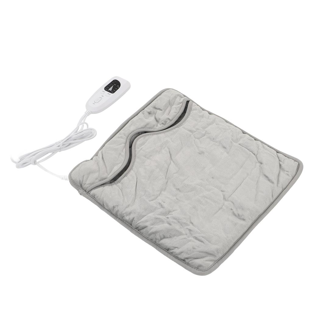 Электрическая грелка для ног с автоматическим отключением, подключаемая к розетке, портативная моющаяся грелка для мужчин и женщин, Великобритания