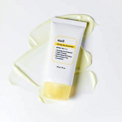 Dear All Day Airy Sunscreen 50g SPF 50+ PA++++, корейская косметика, Kbeauty, пробник