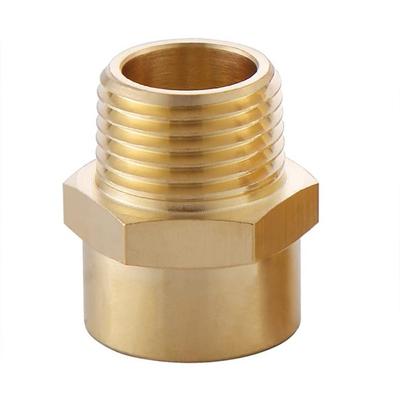 Американский латунный шестигранный ниппель для труб 1/2G" BSP 1/2 NPT наружная резьба Быстроразъемный адаптер Муфта Соединитель для воды, масла, газа