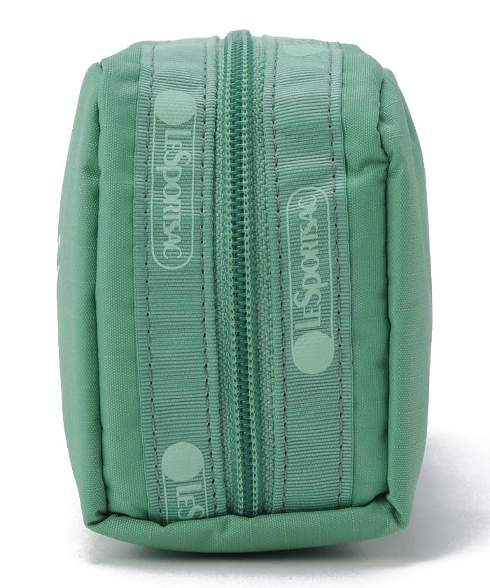 Мешочек ПРЯМОУГОЛЬНЫЙ Sage Green Script Cosmetic [LeSportsac] [Официальный] COSMETIC/6511