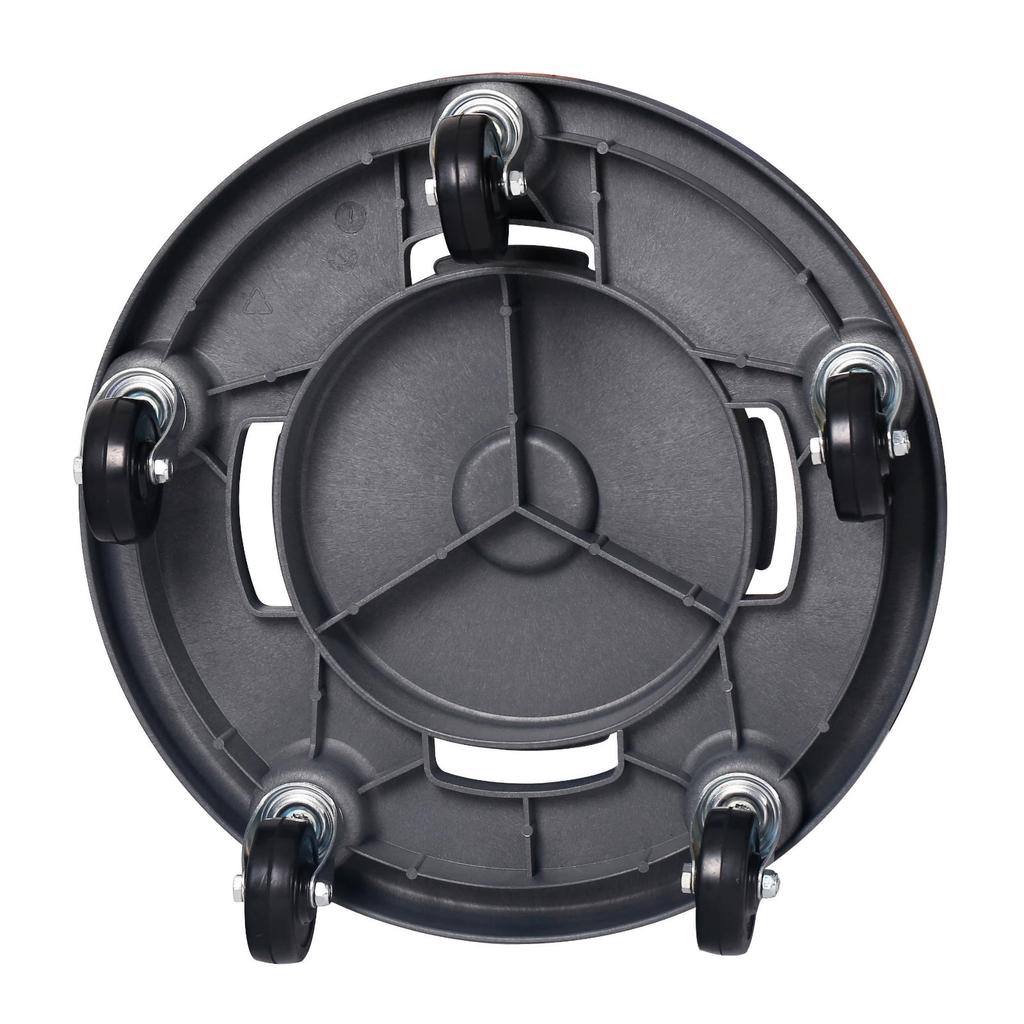 Wheeled Base For Round Kitchen Waste Container