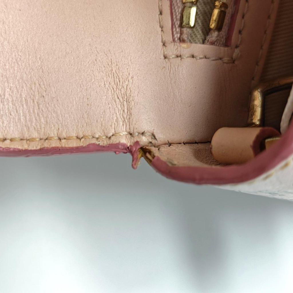 [Pre-Owned] Millie Visetos Classic Monogram Flap Lock Crossbody Bag - Good #1142FTE