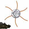 8cm 6 Lines Mower Blade Replacement Kit Metal Trimmer Replacement Head  For Lawn Mowers