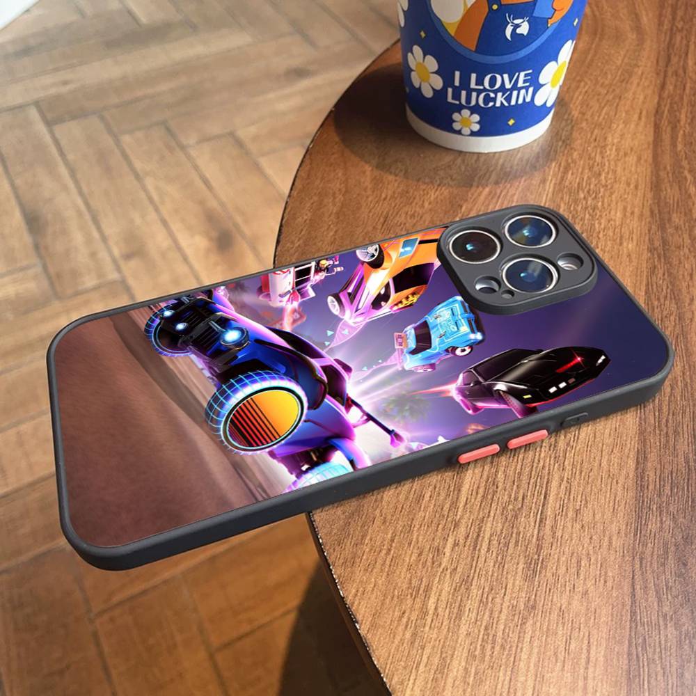 R-Rocket L-League игра Матовый чехол Для iPhone 16 15 14 11 12 13 Mini Pro Max X XR XS MAX Чехол для телефона ударопрочный