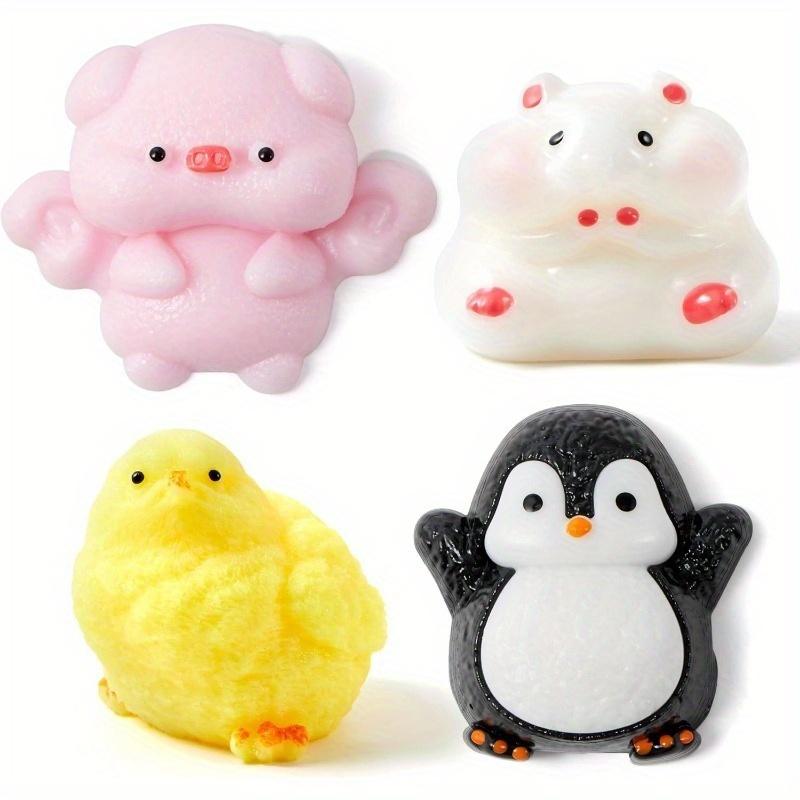 1 random -Pack Animal Taba Toys, Ultra-Soft Colorful Fufu Toys, Chick Taba Squishy Toys