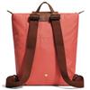 Longchamp Le Pliage Iconic Color Block Snap Design Nylon Backpack Medium Unisex backpack Strawberry 10284089218