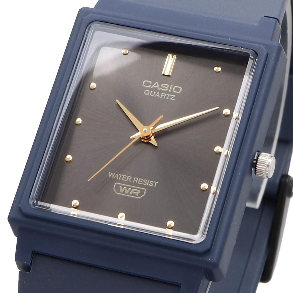 Casio Аналоговые часы Chipkashi Cheap Casio Matte Navy Urethane Belt Прямоугольный циферблат Унисекс Overseas Модель MQ-38UC-2A1 [Товар]