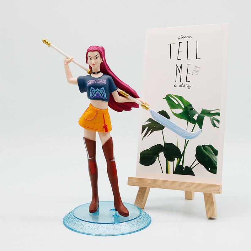 Kpop Demon Hunter Slayer Girl Group Pvc Figure Set For Anime Collectors And Fans