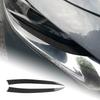 AIRSPEED Carbon Fiber Car Light Eyebrow Cover Trim Garnish for Mazda 3 Custom Exterior Stylish and Includes Tape for Easy Installation (2019-2025) -