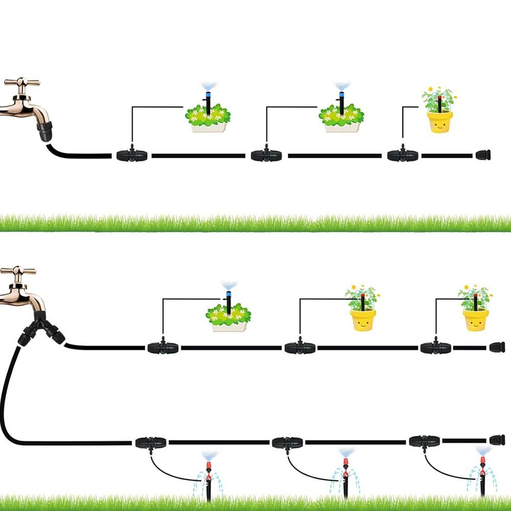 98.43FT Комплекты для капельного орошения Автоматическая система капельного орошения с трубчатым шлангом