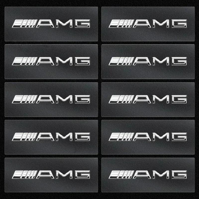 AABIH1 Car Random post Sticker Steering Wheel Decal Interior Decoration For Mercedes Benz Amg W204 W213 W205 W211 W212 W176 W205 W203