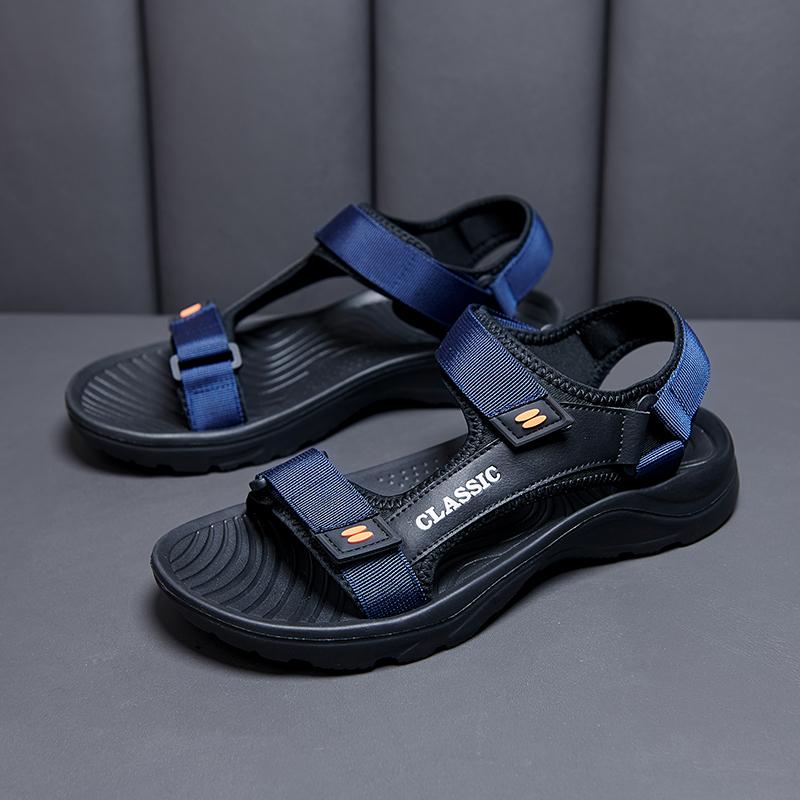 Уличные бродячие сандалии, мужской коврик с поддержкой свода стопы, коврик для йоги, стелька-гладиатор, летние пляжные тапочки с открытым носком, противоскользящая прочная мужская обувь на плоской подошве